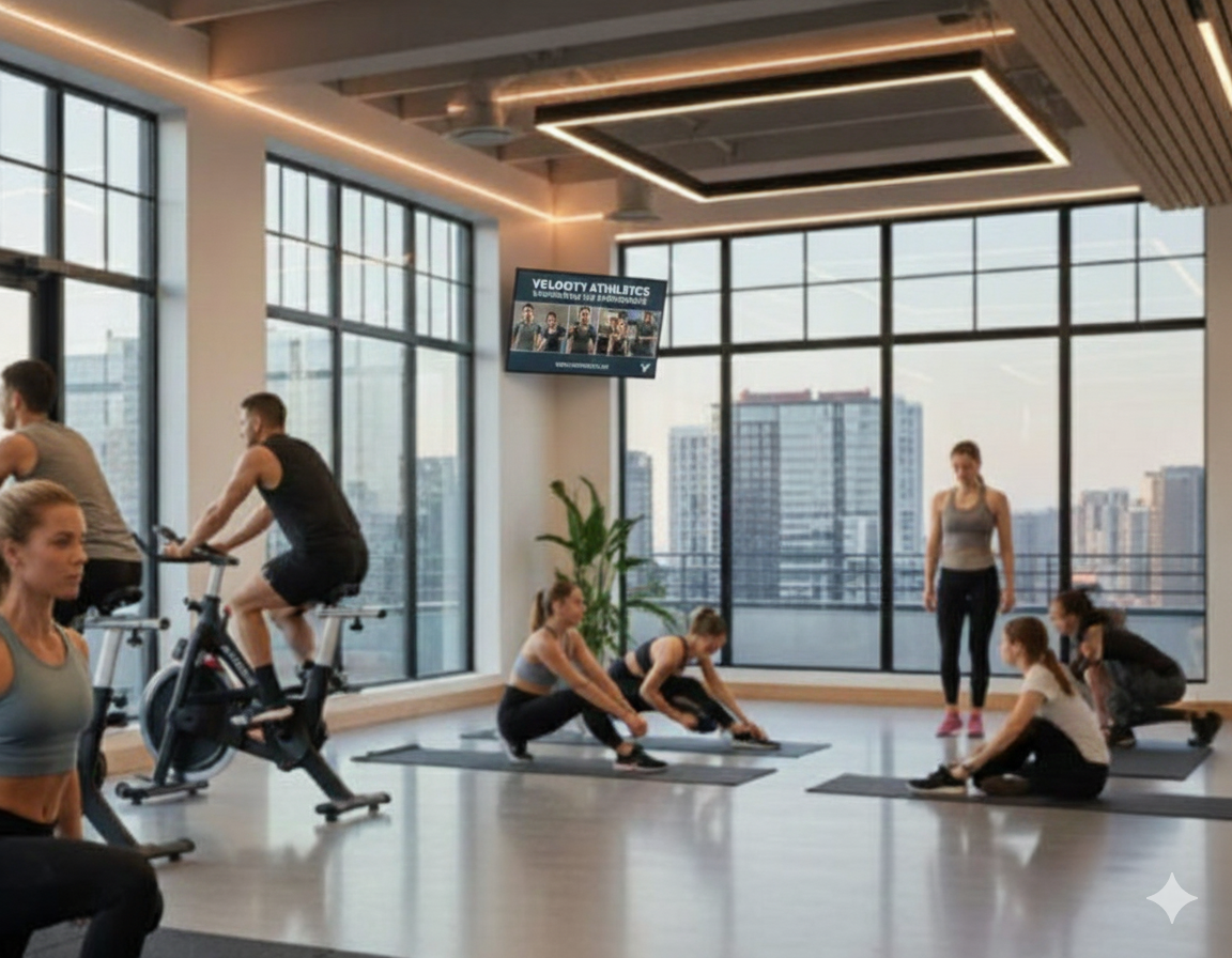 Network advertising example